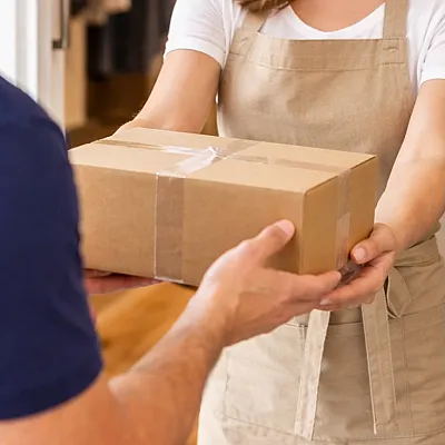 Boxed delivery of your mailers