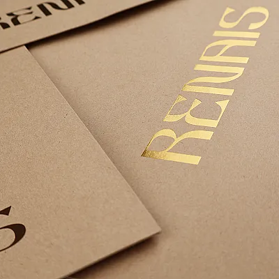 Collection of luxury mailers