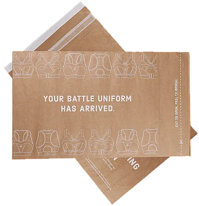 Large branded paper mailer